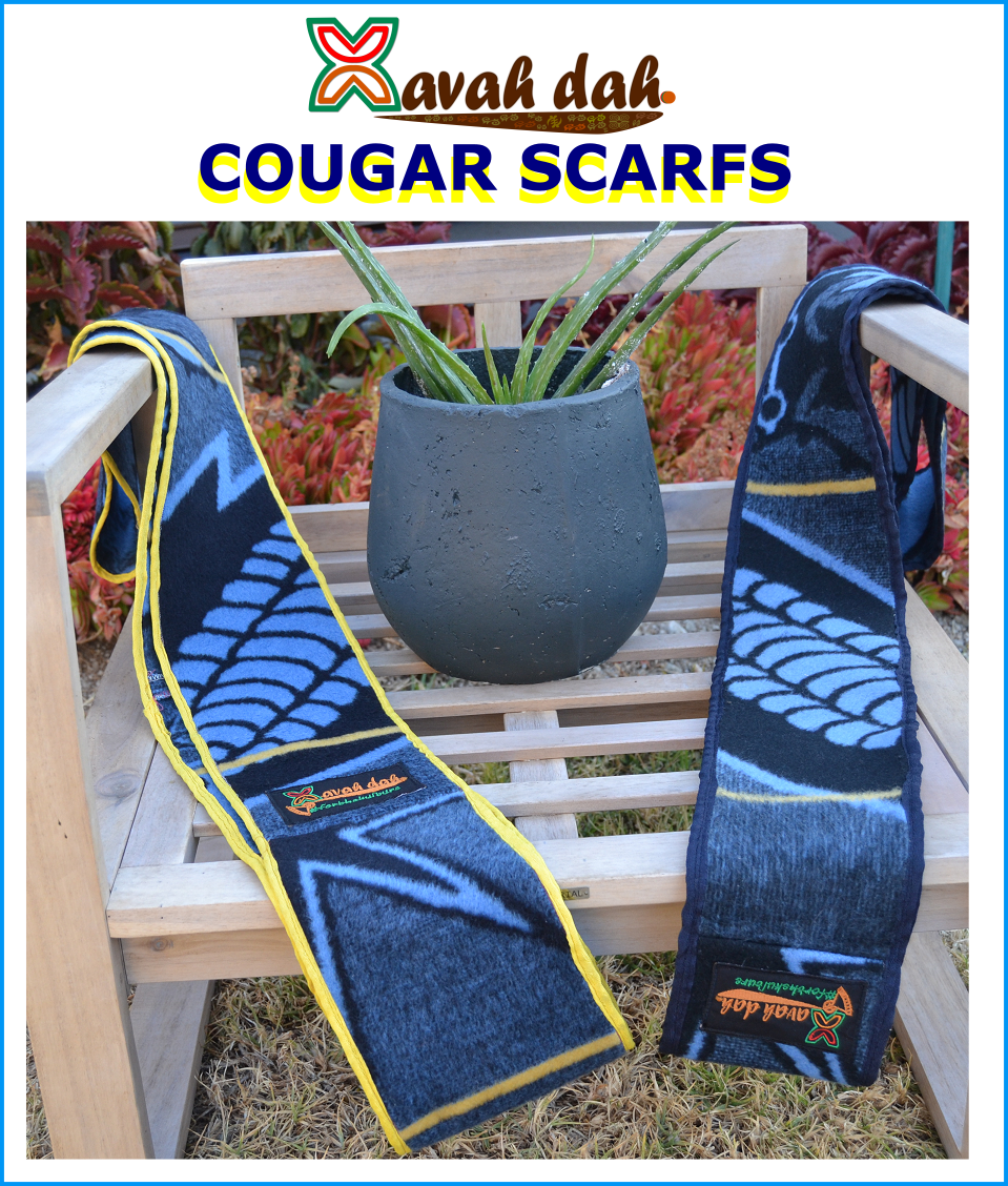 Cougar (Snood) Scarf -  Royal Blue