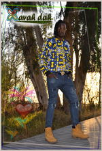 Load image into Gallery viewer, Lifestyle Bomber Jacket - Ndebele Patterns
