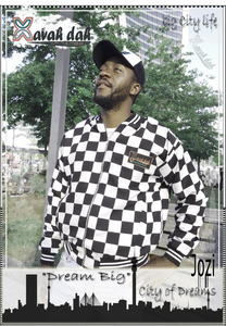 Lifestyle Bomber Jacket - "Baby Chess" - Large