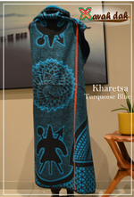 Load image into Gallery viewer, Basotho Blanket - Kharetsa (Turquoise Blue)
