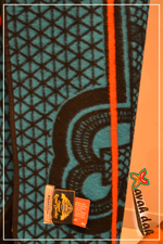 Load image into Gallery viewer, Basotho Blanket - Kharetsa (Turquoise Blue)
