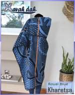 Load image into Gallery viewer, Basotho Blanket - Kharetsa (Royal Blue)
