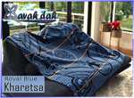 Load image into Gallery viewer, Basotho Blanket - Kharetsa (Royal Blue)
