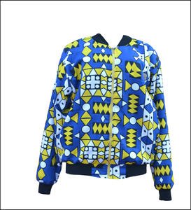 Lifestyle Bomber Jacket - Ndebele Patterns