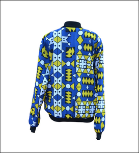 Lifestyle Bomber Jacket - Ndebele Patterns