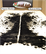 Load image into Gallery viewer, Nguni Blanket - (Black and White)
