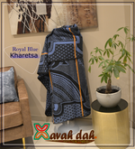 Load image into Gallery viewer, Basotho Blanket - Kharetsa (Royal Blue)
