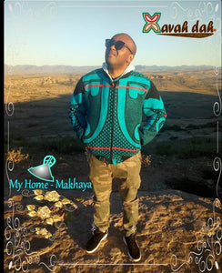 Custom Basotho Blanket - Bomber Jaguar Jackets