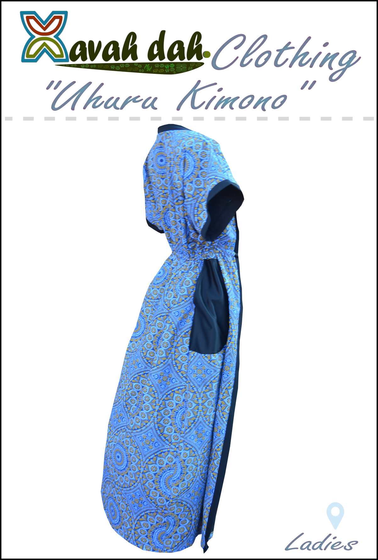 Kimono - Shweshwe (All Size Fits All)