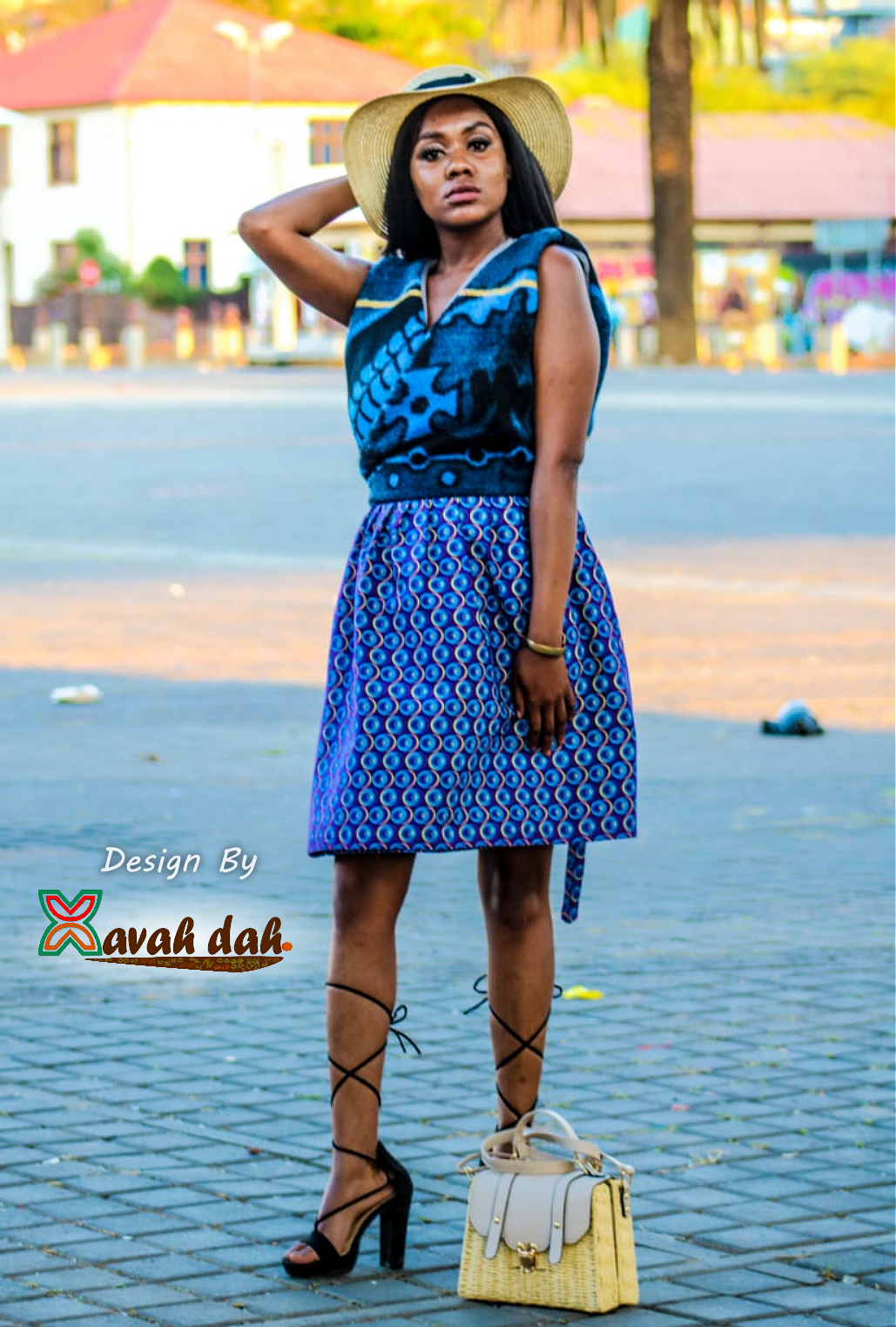 Dress - Wrap Around Basotho Blanket Dress